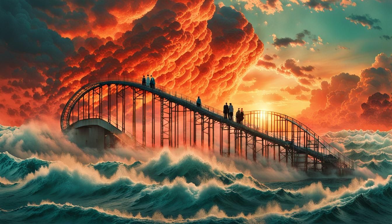 Mesmerizing Digital Collage of Gratitude in 8K