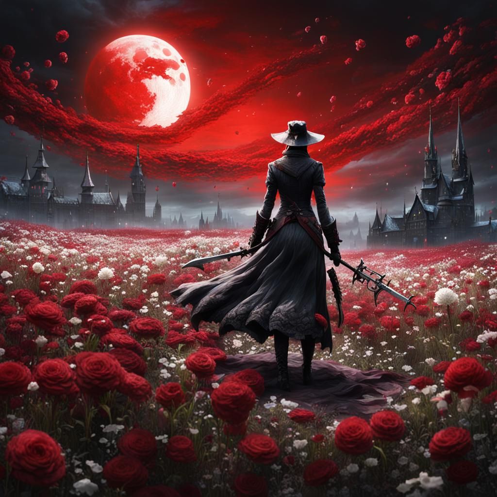 Bloodborne: Lady Maria vs Moon Presence