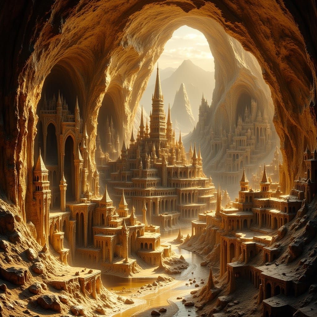 Hidden Medieval Turkish City in Underground Caverns