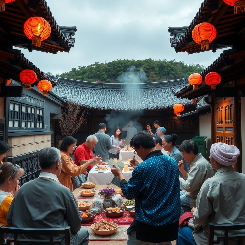 Chuseok Celebration: A Korean Thanksgiving Feast