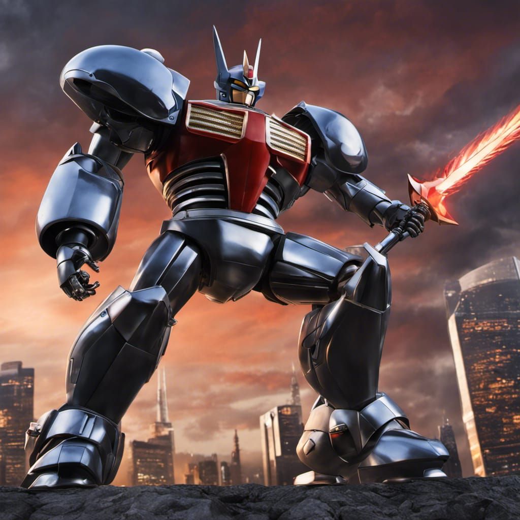 Grand Mazinger Toei Animation Mecha in 16k