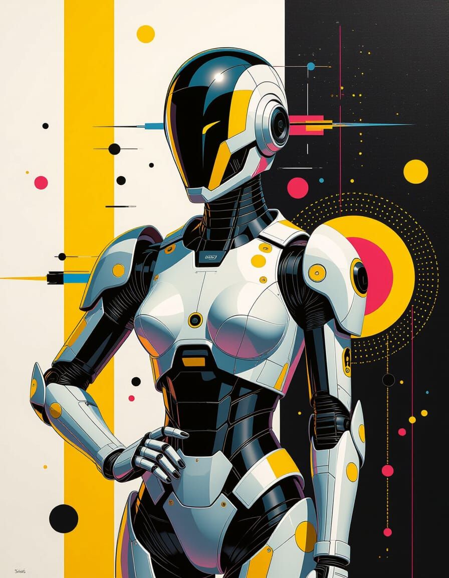 Cyberhybridism in Bold Pastels