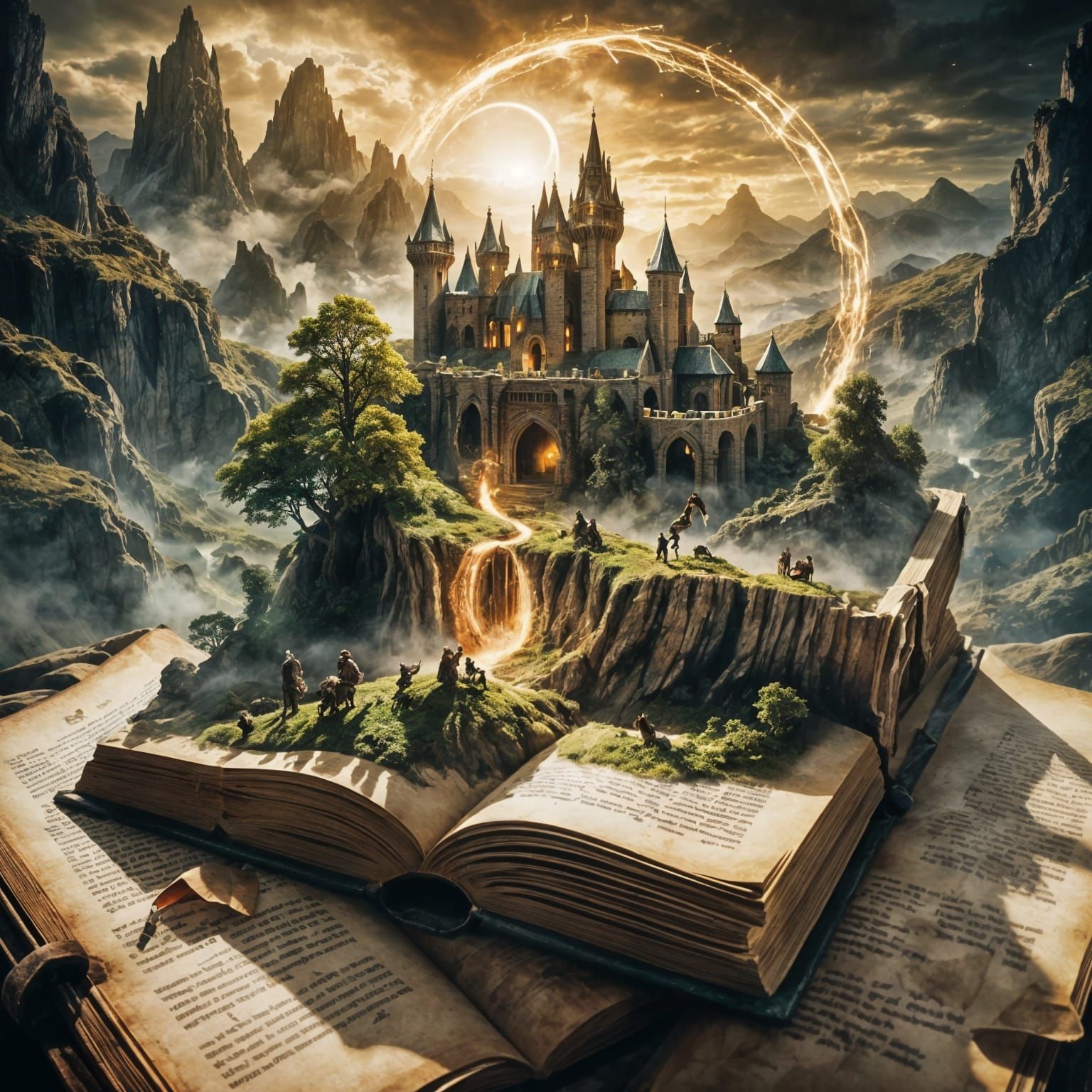 Epic Fantasy Book Comes to Life with 3D Imagery