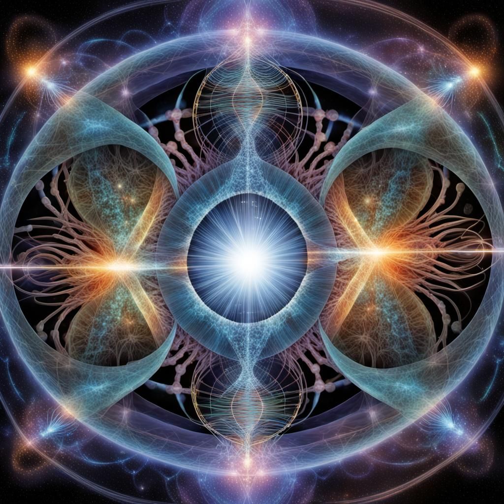 Biological Electromagnetism: A Fantastical Digital Painting