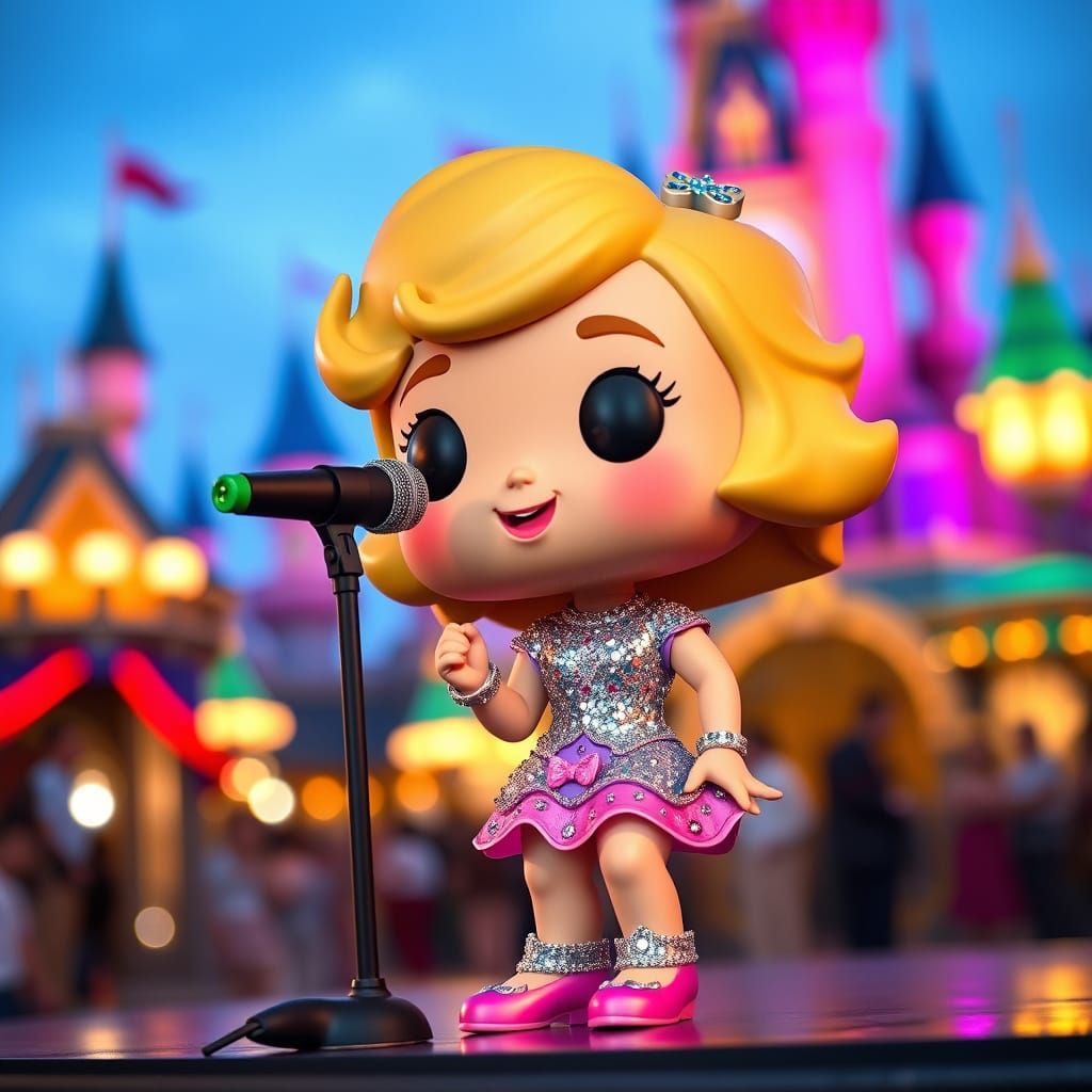 Funko Pop Figure Disney Polly Genova with Blonde Short Hair ...