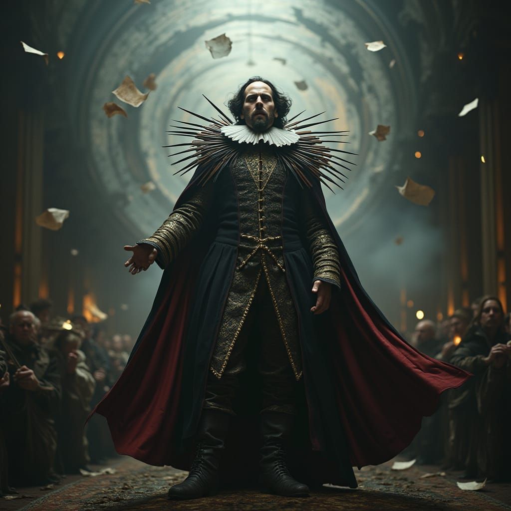 The Bard: Shakespearean Supervillain Film Still
