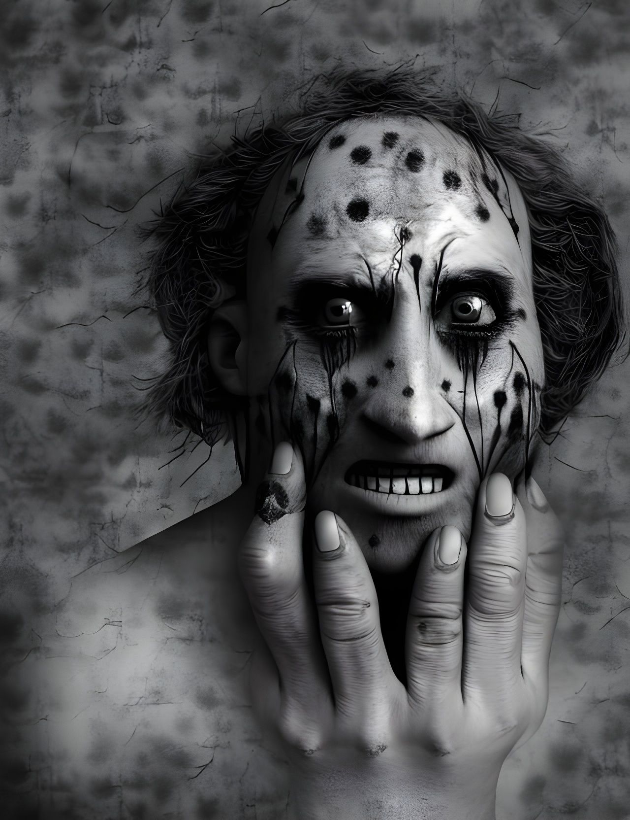 Dark Surreal Digital Art of Loneliness and Anguish