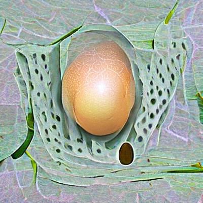 Simple AI Image of an Egg