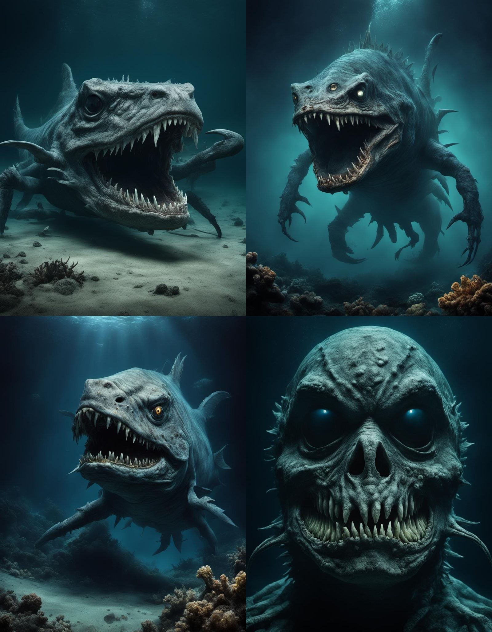 Unseen Monsters Lurk in Dark Ocean Depths