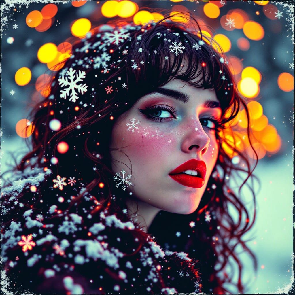 Fierce Snow Queen in 80s Glory