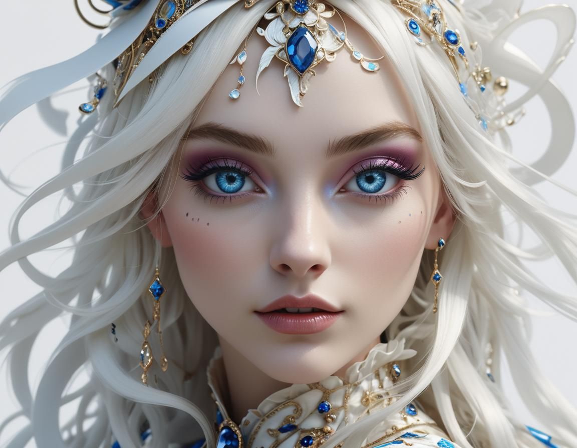 Alice in Wonderland Haute Couture Portrait