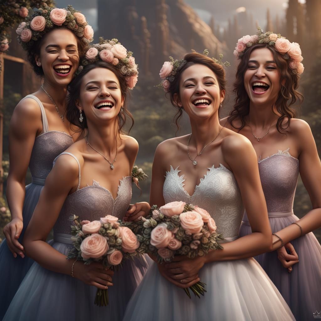Besties bridesmaids