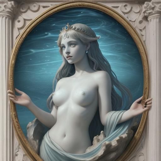 Amphitrite: Sea Goddess in Classical Style