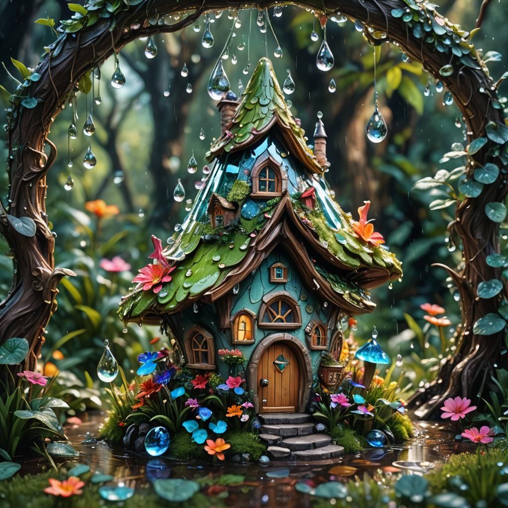 Tiny fairy house