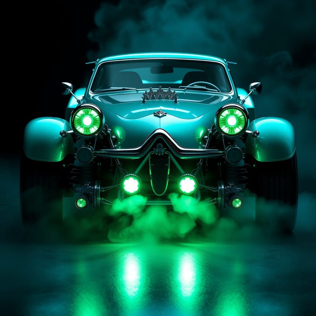 Citroën Hot Rod Inspired Supercar Prototype