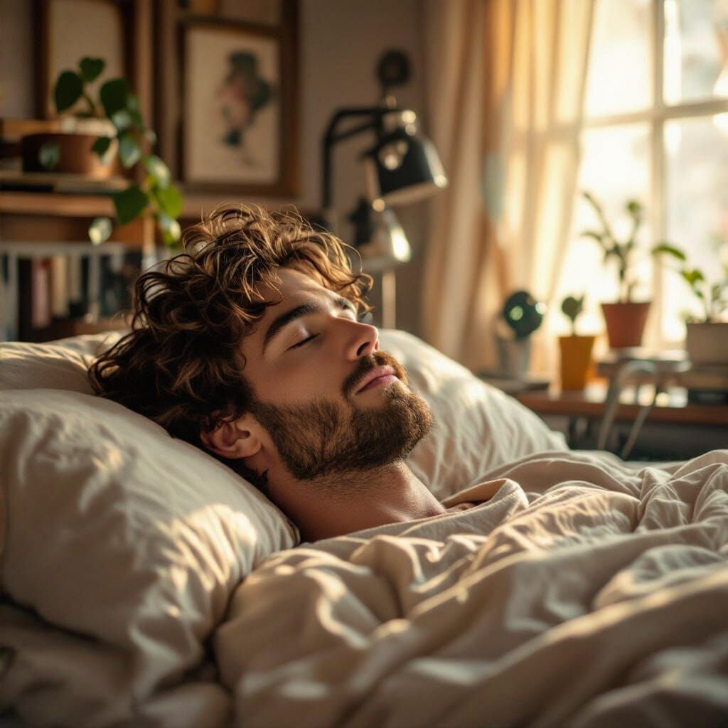 Intense Gaze in Biomechanical Art Style