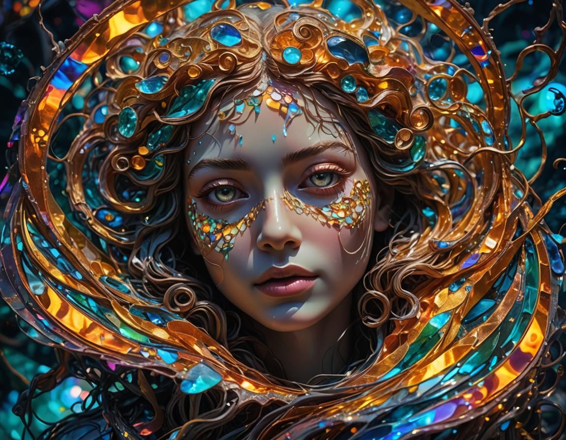 Surreal Cosmic Agony by Lake Wānaka