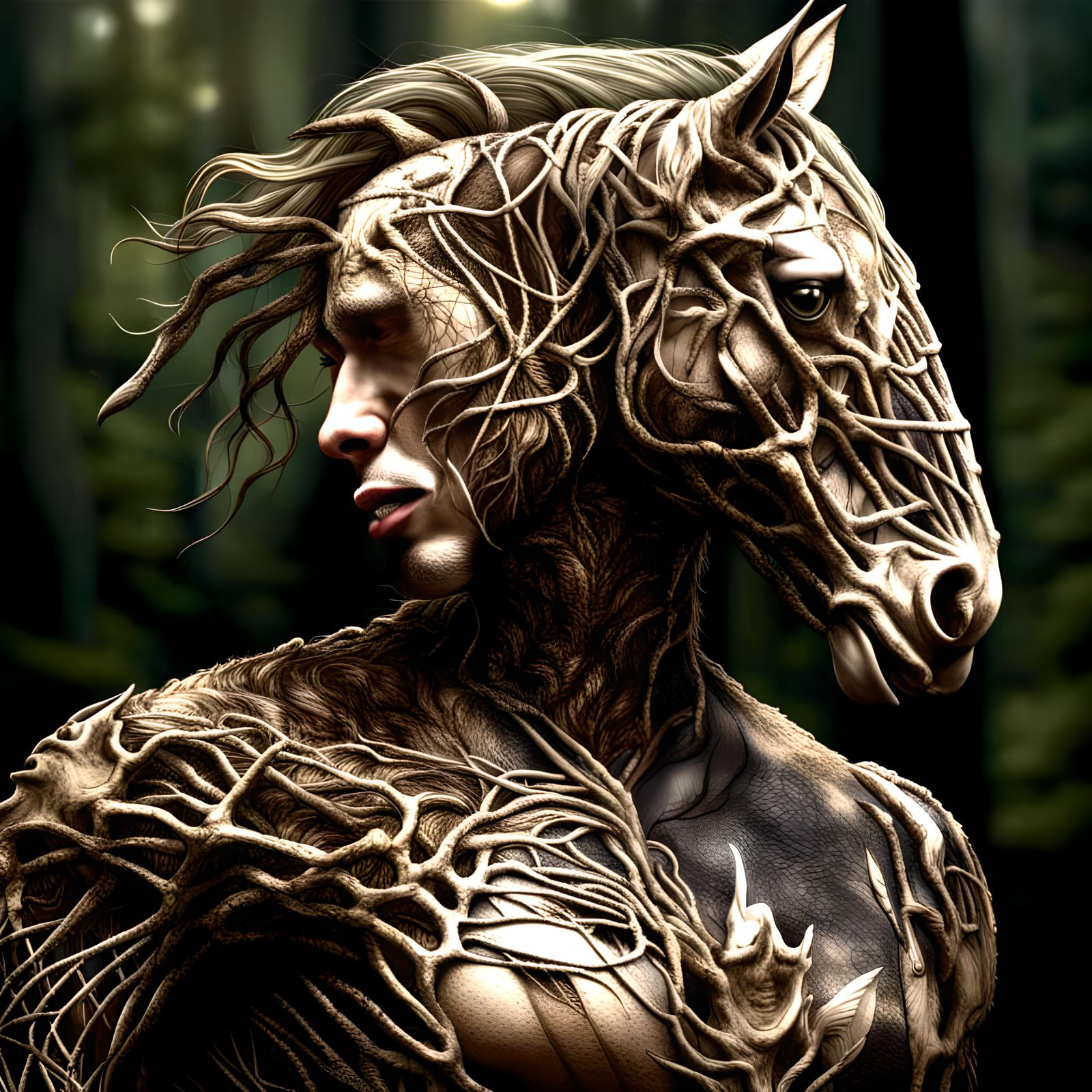 The Hybrid - Equus - Man vs Horse.