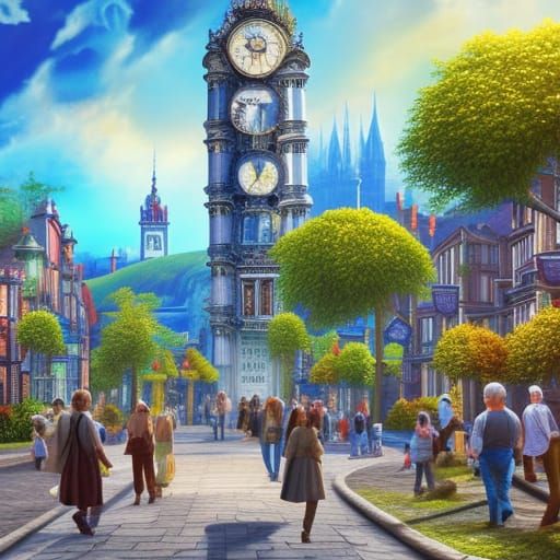 Tri-Clock Tower