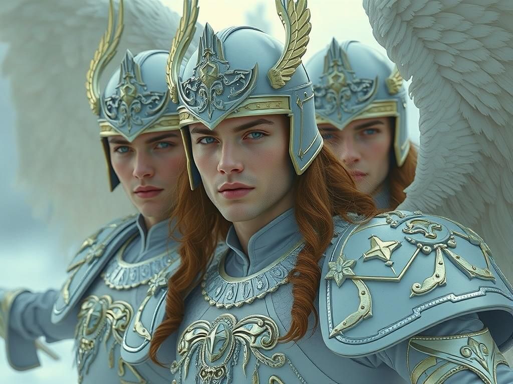 Angelic Supermodels in White Haute Couture