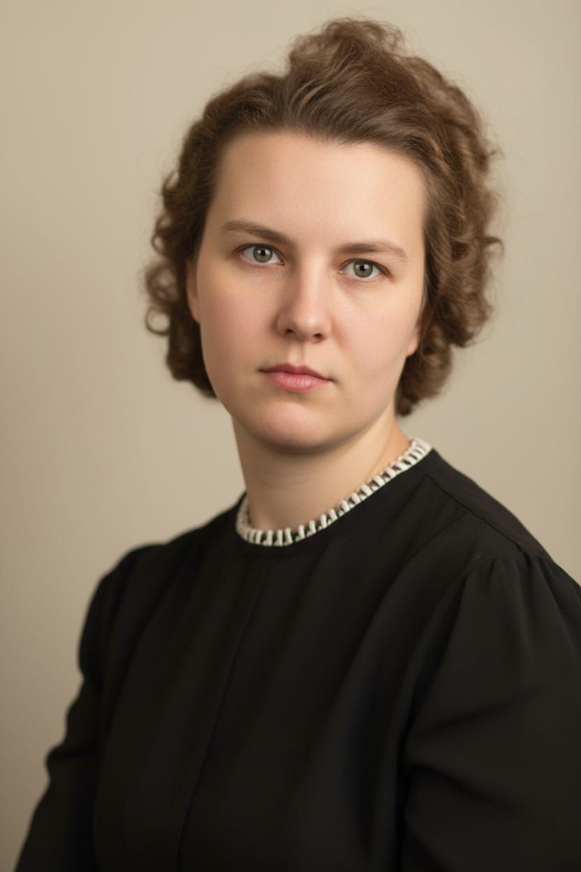 Restored Vintage Portrait with Realistic Colorization