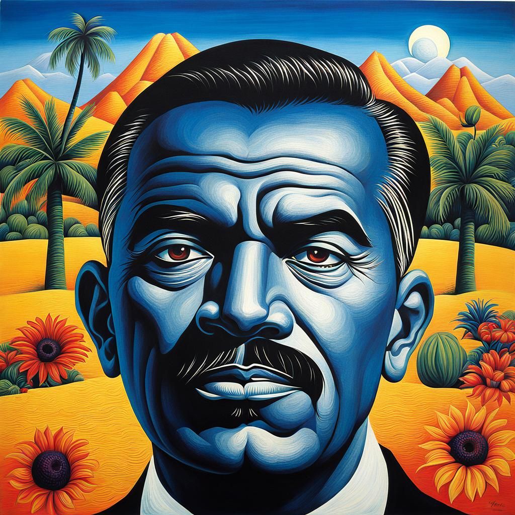 Miguel Covarrubias Style Caricature Illustration