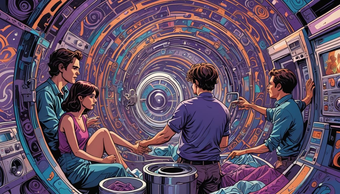 Surreal Comic Book Art in Cinema