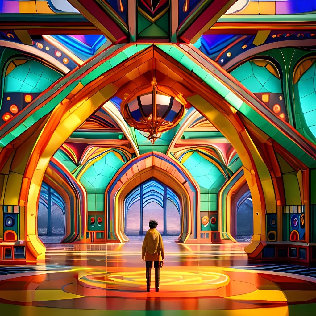 Colorful Window to a Land of Fun