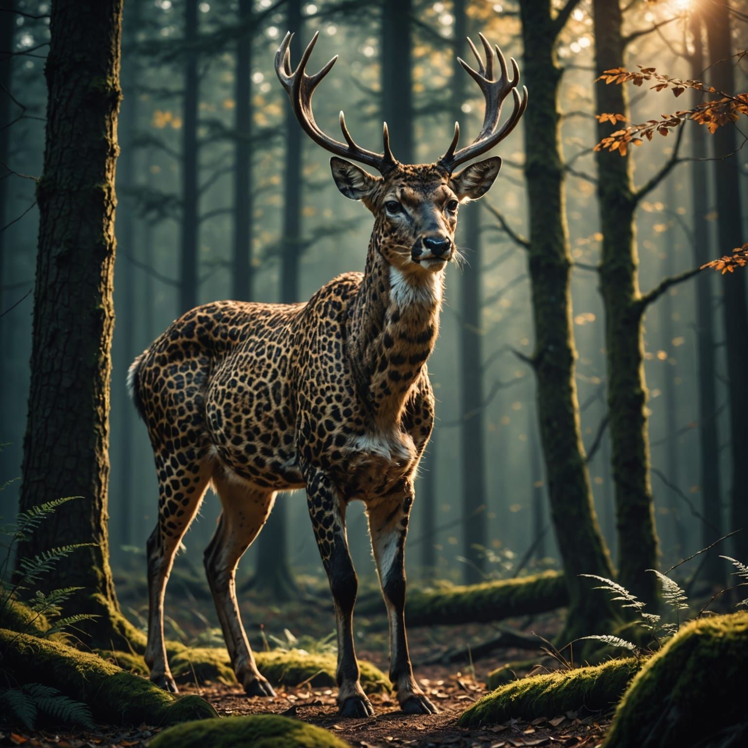 Deer And Leopard hybrid, Fantasy animal series