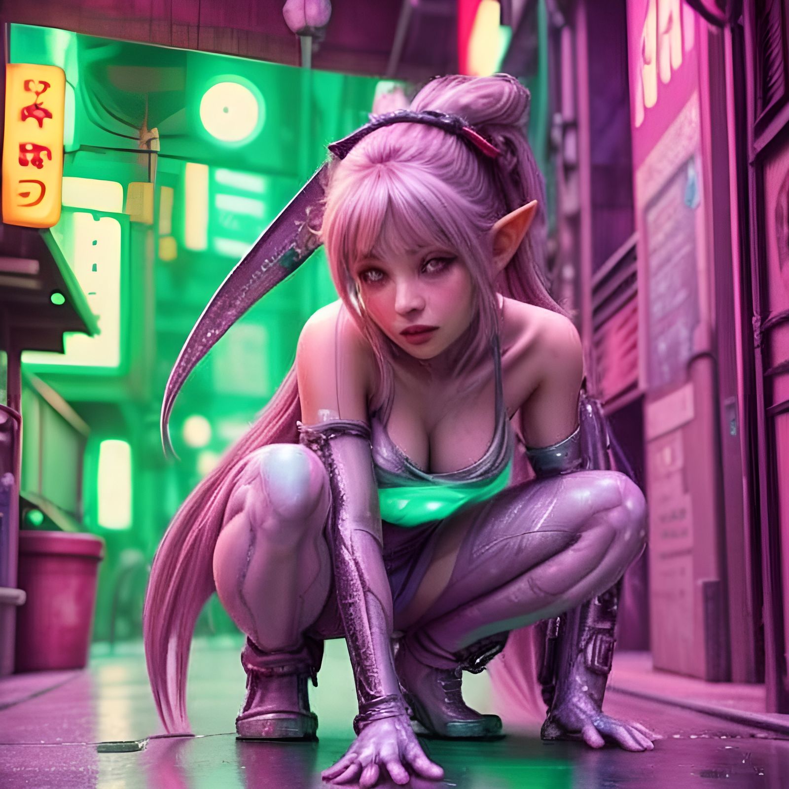 Real-Time AI Art Generation Example