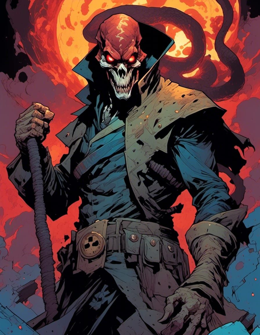 Snake Demon Commander of Dark Powers