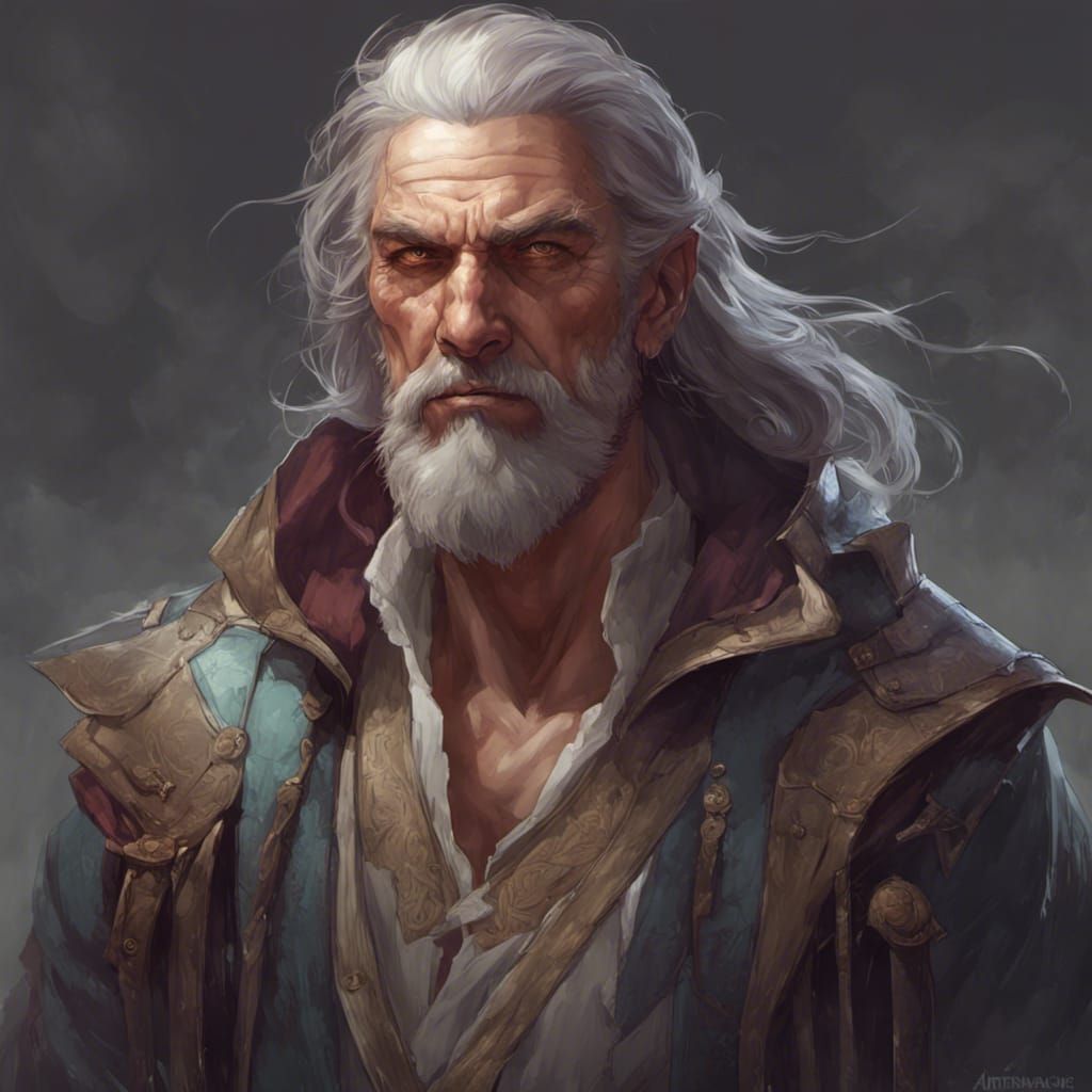 Fantasy Assassin Portrait in Hyperdetailed Digital Art