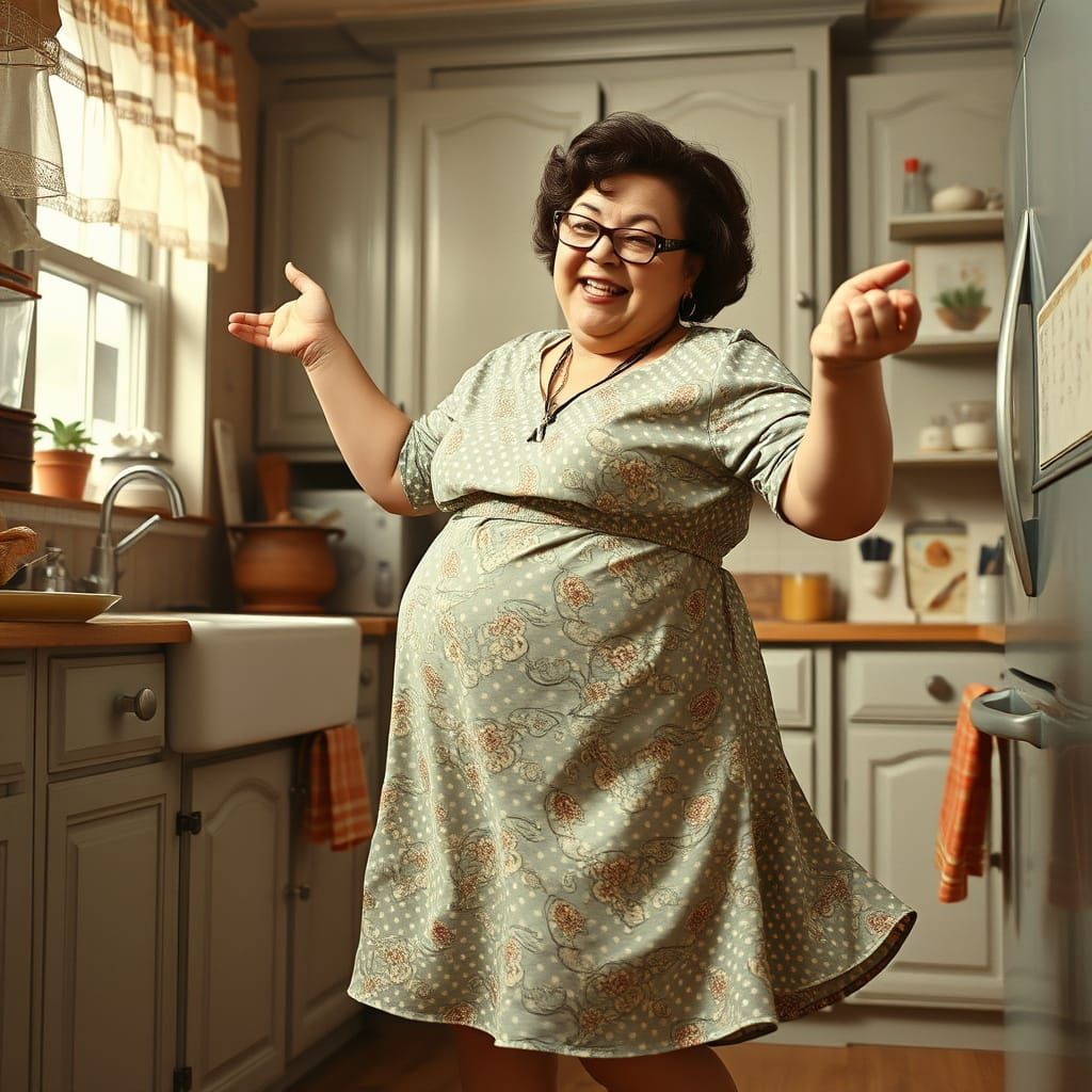 Mona had a casual attitude about the fact that her cooking o...