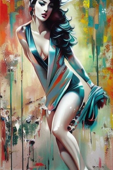 Whimsical Surrealist Illustration in Lowbrow Art Style