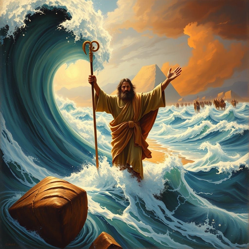 Ancient Hebrew Prophet Defies Nature's Fury