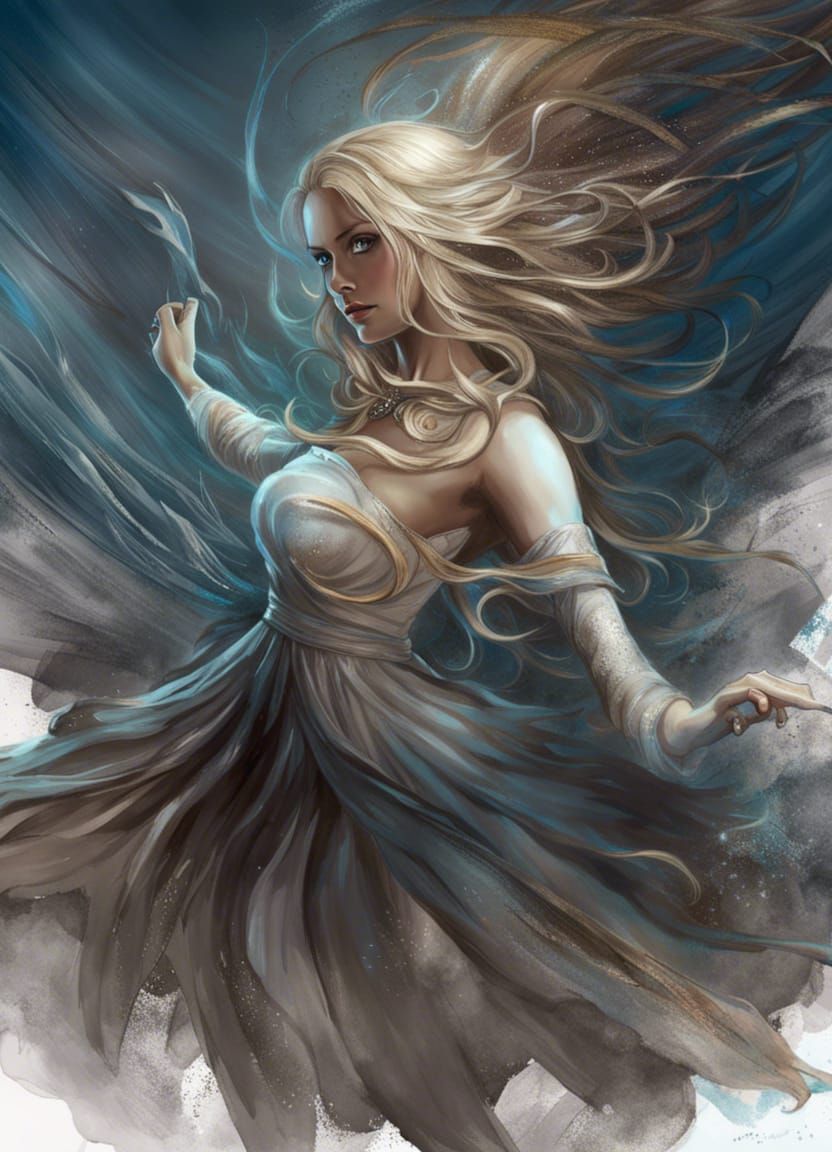 Princess of Time with Bioluminescent Clock