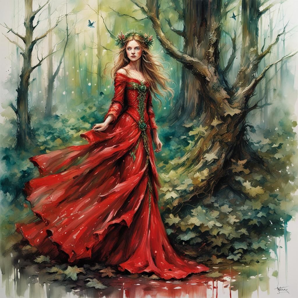 Enchanted Forest Fairy in Hyper-Realistic Fantasy Art
