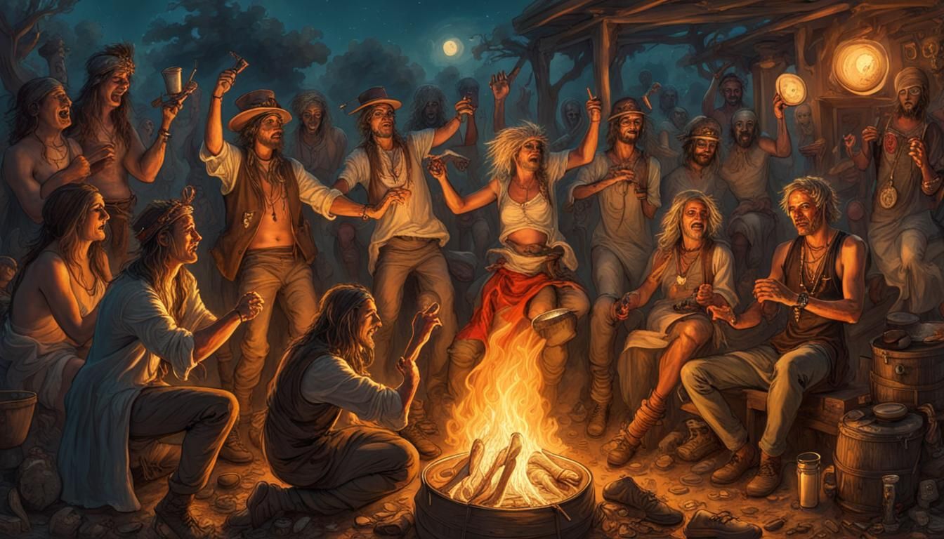 Goa Trance Hippies: Steampunk Enginehorror Night