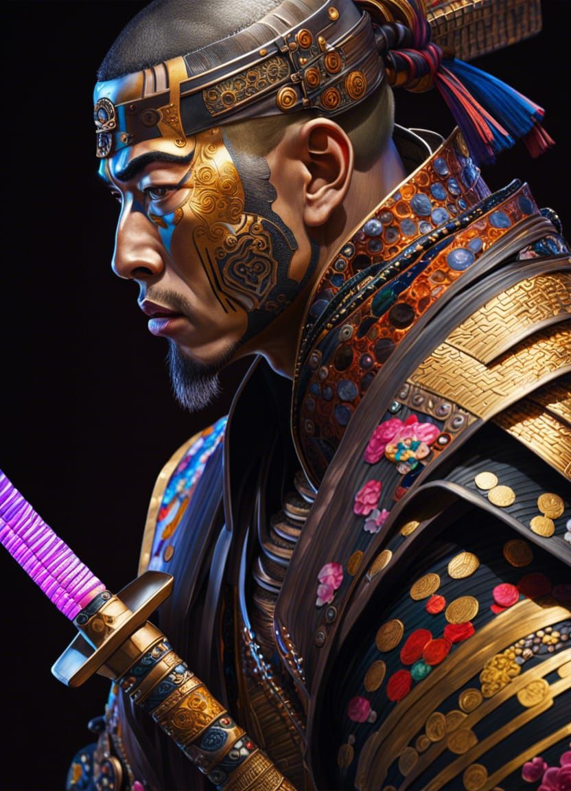 Samurai Cyborg Warrior