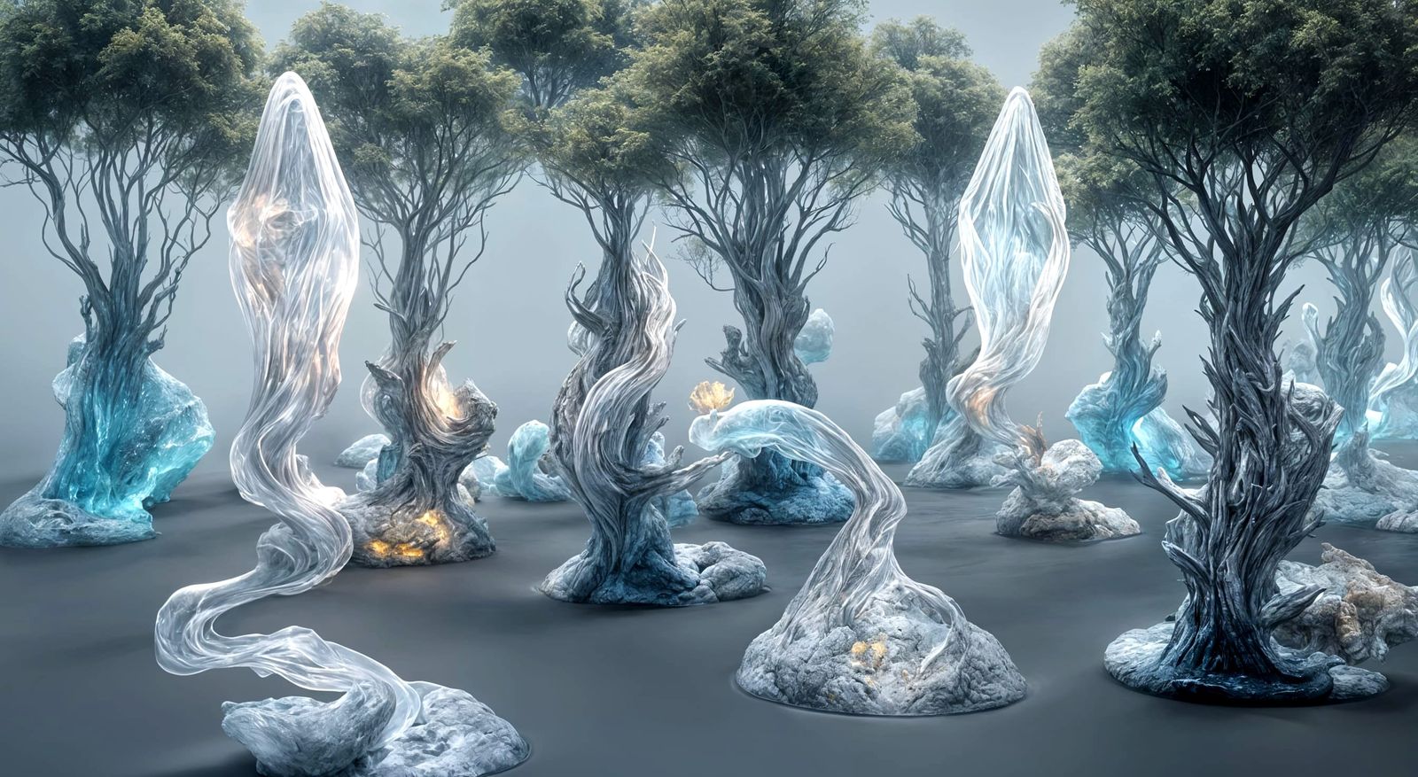 Exotic Creatures with Divergent Features in Hyperrealism