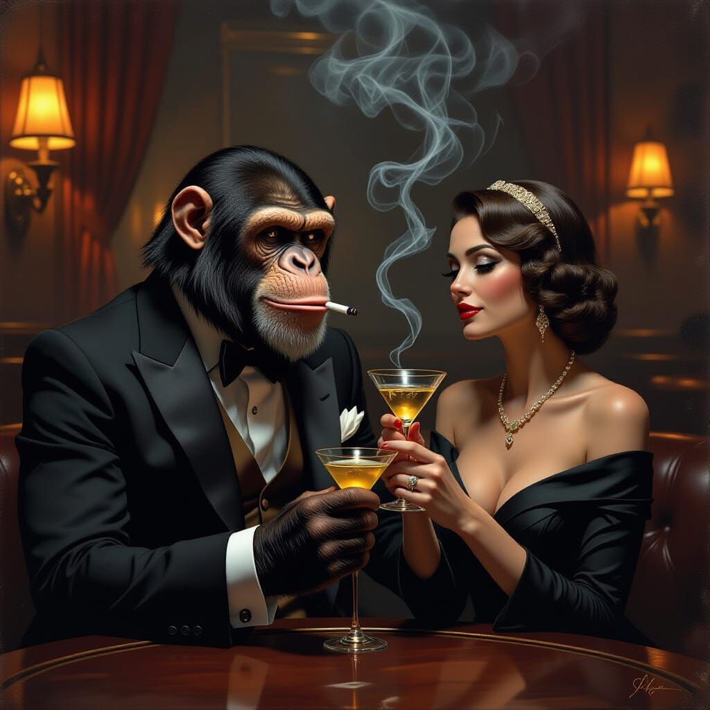 Chimpanzee's Speakeasy: A Rutkowski, Swanland, and Hopper Bl...