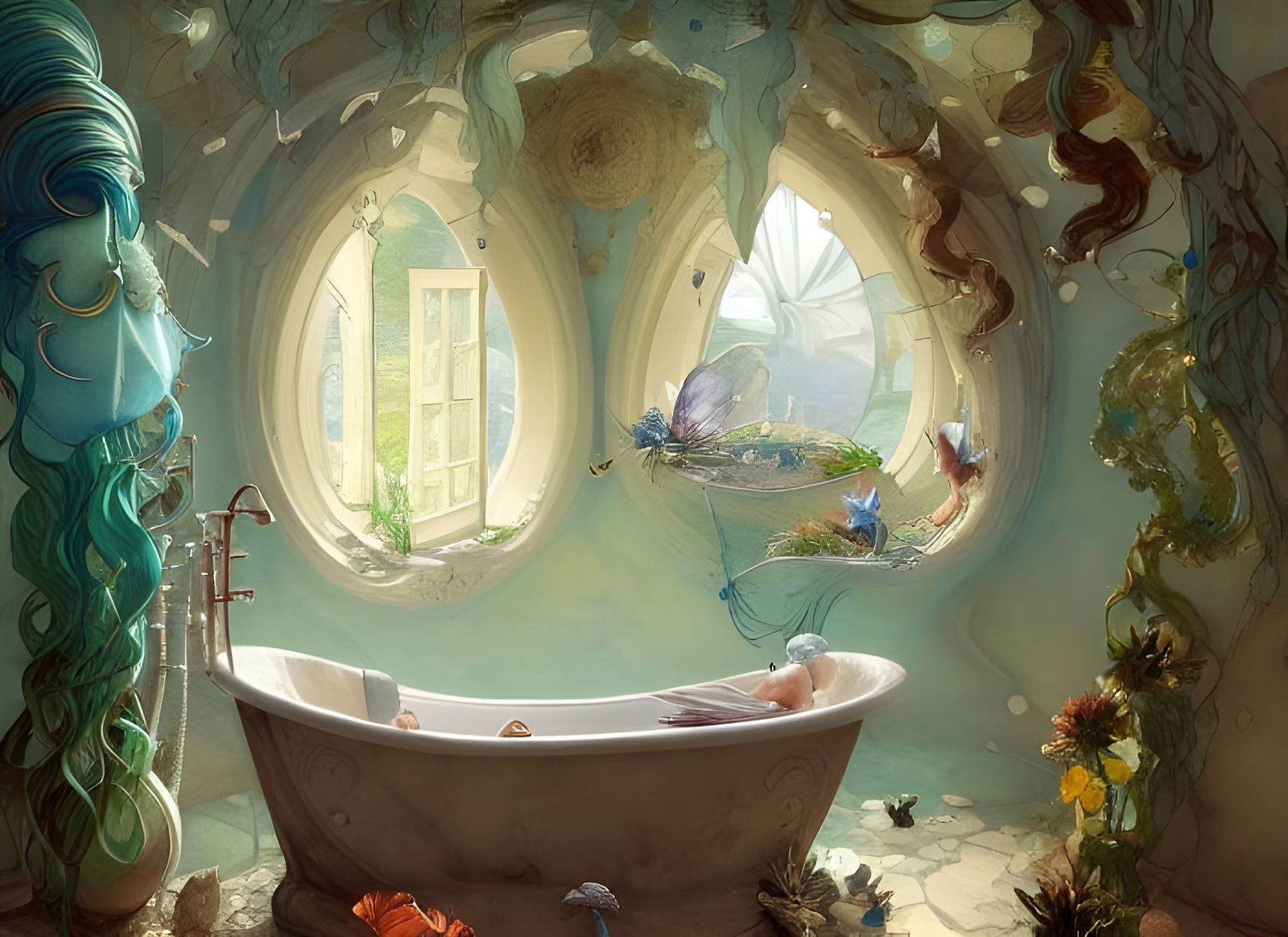 Bath is ready my Dear !