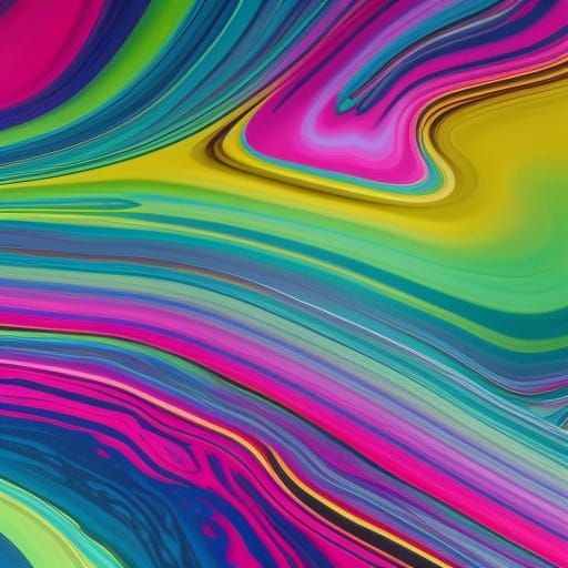 Acrylic paint pour  #3