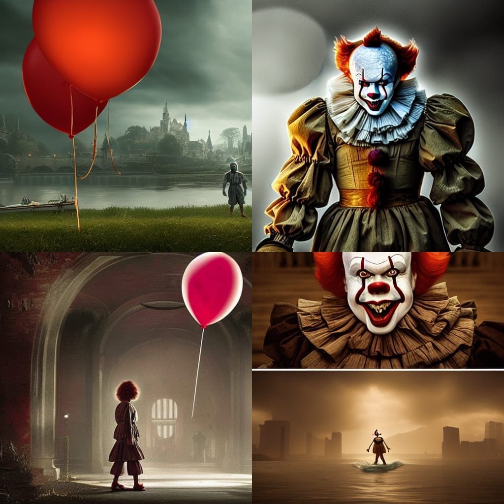 Epic Pennywise Digital Matte Painting