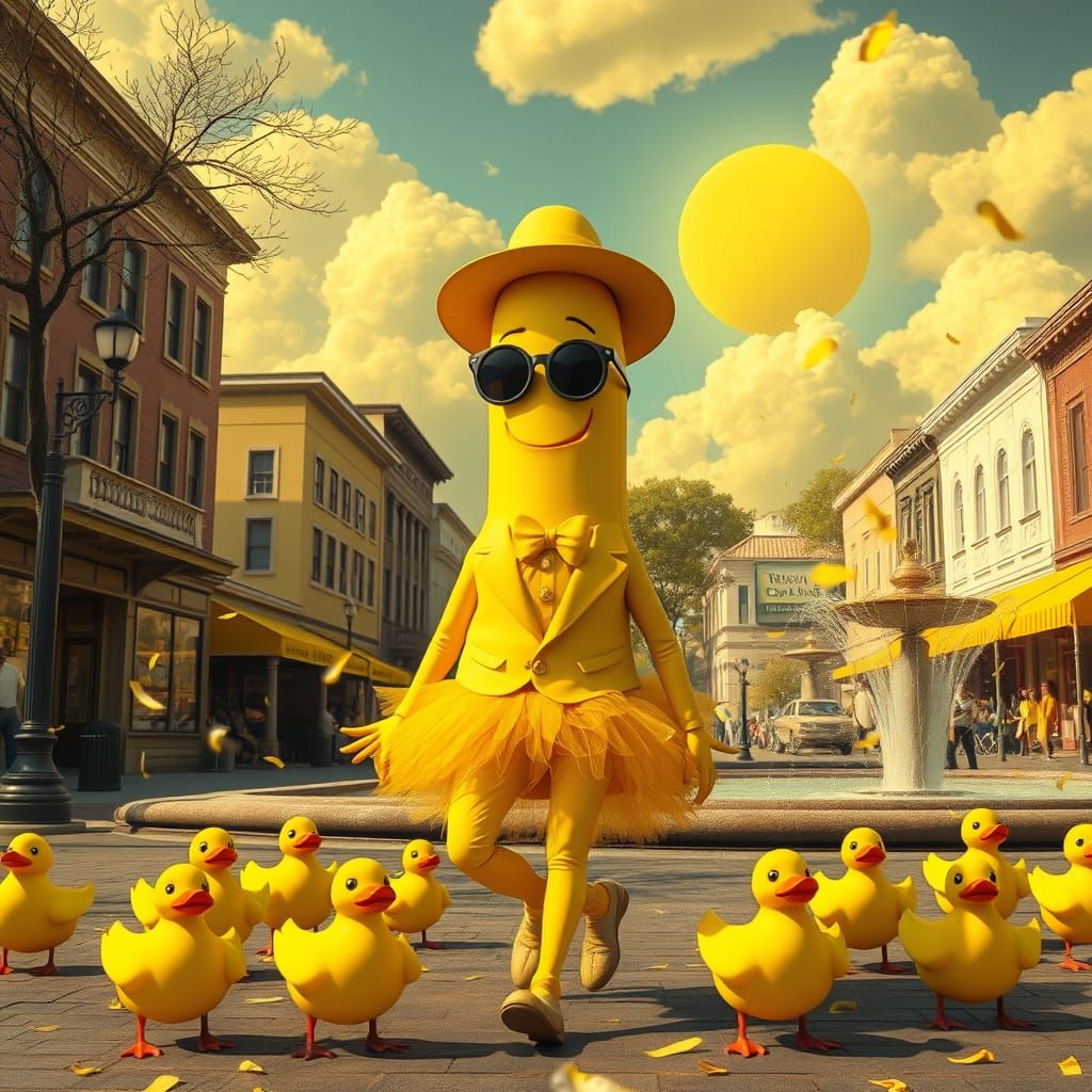 Vibrant Fantasy World of Yellowville in Detail