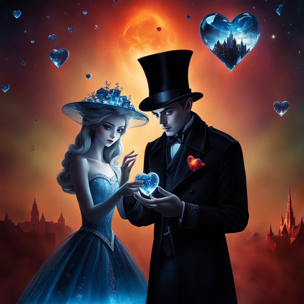 Abstract Madness: An Alien Glass Heart