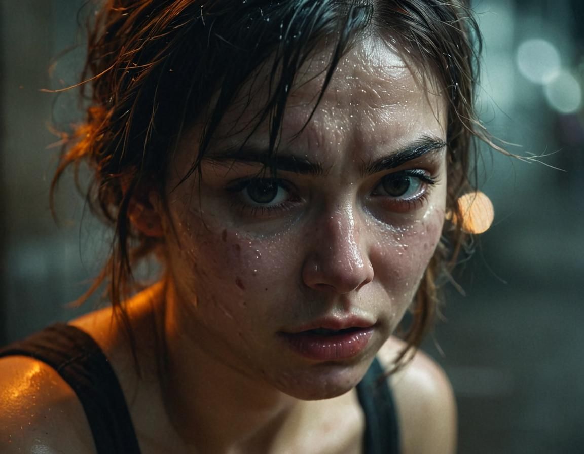 Emotional Turmoil in Film Noir Style