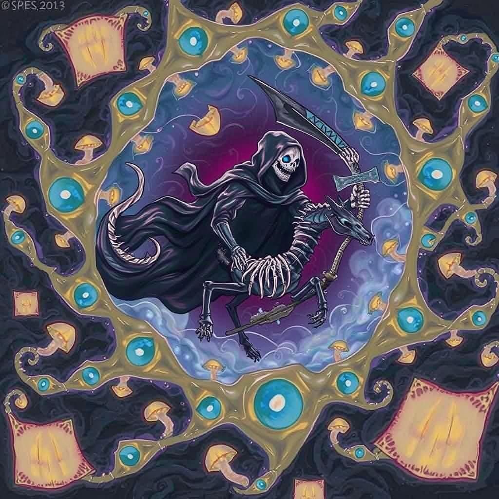 Spectre of Death Rides a Dragon of Smoke