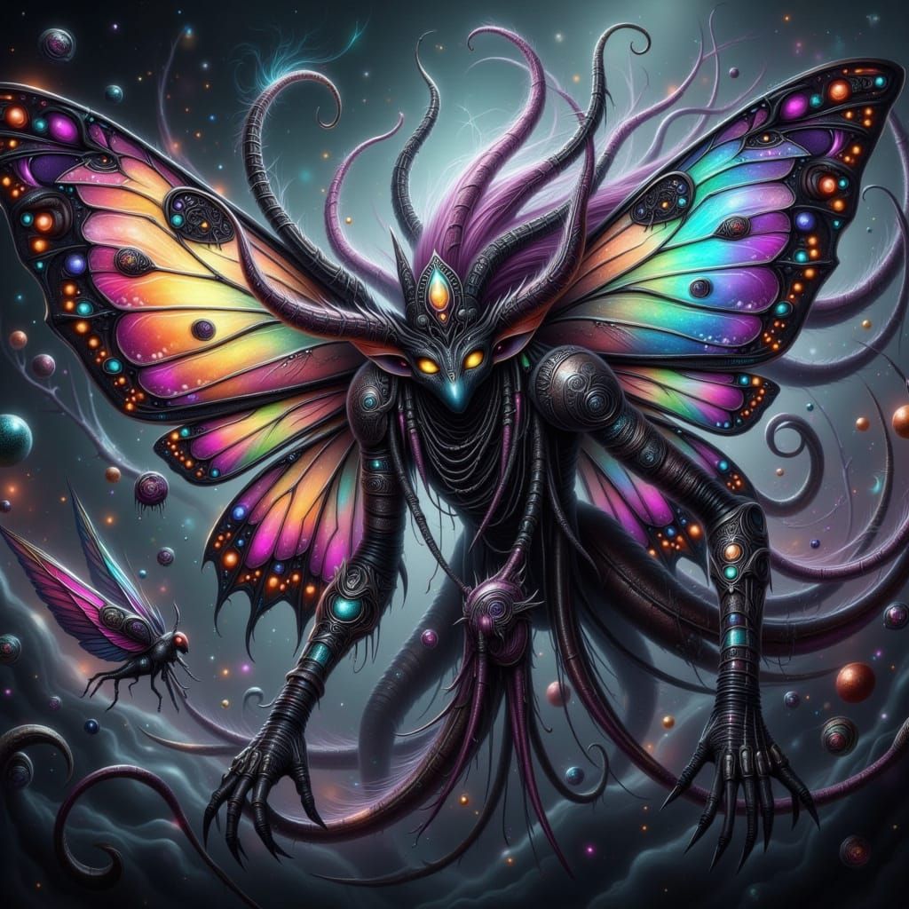 Toxic Butterfly Monster