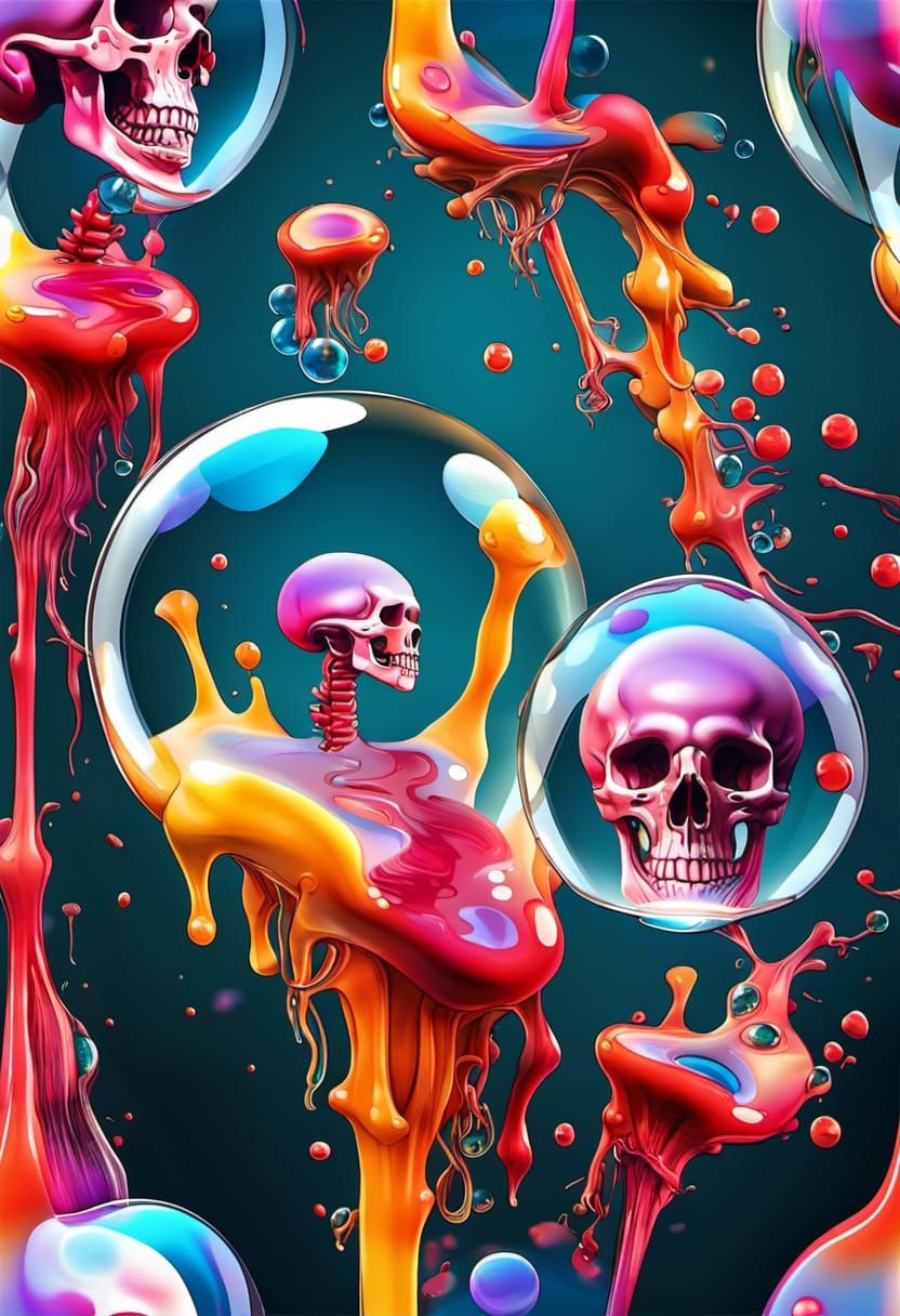 🔮🌟Liquid Crystal Skull🌟🔮